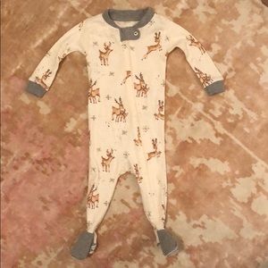 Burt’s Bees baby organic cotton Christmas pajamas